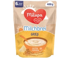 MILUPA SEMOLA PUDINGAS SU PIENU 6m
