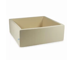 Mimii Suchy basen 110x110x40 smėlio spalva bez piłek