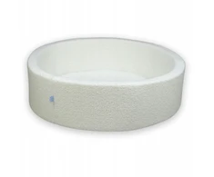Mimii Suchy basen 110x30 Boucle Baltas bez piłek