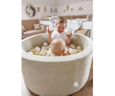 Mimii Suchy basen 110x40 Velvet Soft Jasnomiętowy bez piłek
