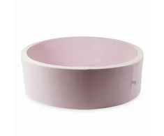 Mimii Suchy basen 130x40 Velvet Soft Šviesiai rožinė bez piłek