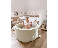 Mimii Suchy basen 90x40 Velvet Soft Jasnomiętowy bez piłek