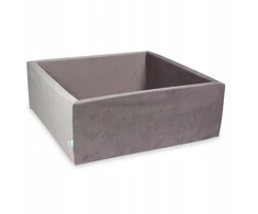 Mimii SUCHY BASEN bez piłek KOJEC vaikams 110x110x40cm Velvet Lila kwadrat
