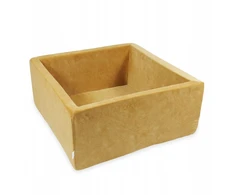 Mimii SUCHY BASEN bez piłek KOJEC vaikams 90x90x40cm Soft Carmel kwadrat
