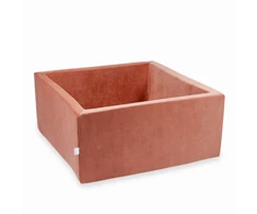 Mimii SUCHY BASEN bez piłek KOJEC vaikams 90x90x40cm Soft Canyon Clay kwadrat