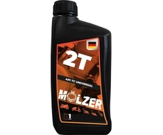 Mineralinė alyva dvitakčiams motociklų varikliams Molzer 1L 2T TC