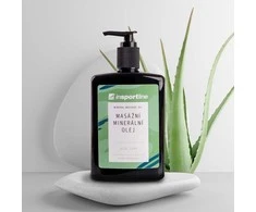 Mineralinis masažo aliejus inSPORTline Aloe Vera 500 ml