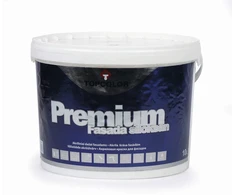 Mineralinių fasadų dažai TOPCOLOR PREMIUM FACADE SILICON matiniai balta 10 L