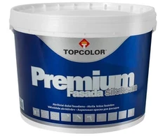 Mineralinių fasadų dažai TOPCOLOR PREMIUM FACADE SILICONE, matiniai, CLR/C bazė, 10 l