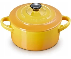 MINI COCOTTE APVALUS 200 ML NEKTARINIS AKMENYS SU dangteliu