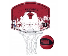 WILSON NBA TEAM MINI HOOP CHICAGO BULLS mini krepšinio lenta su kamuoliuku