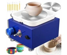 MINIATŪRINIAI DIY POTTERS WHEEL 2 SUKAMOSI LENTELĖS 8 MOLIO ĮRANKIAI 24W
