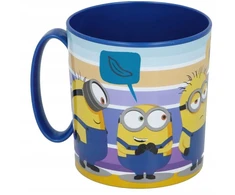 MINIONKI mikrobangų krosnelės puodelis su rankena 350 ml
