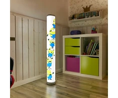 Minions LED toršeras, pultelis, RGB spalvos