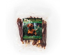 Real Dog SNACKS Minkšta antienos file ant odos pagaliuko 500g