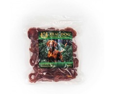 Real Dog SNACKS Minkšti antienos file žiedai 500g