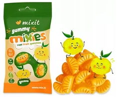 MIXIT natūralūs vaisių želė mišiniai YUZU be cukraus vaikams 35g