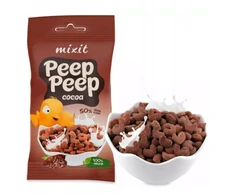 Mixit Peep Peep – kakaviniai pusryčių dribsniai jūsų kišeniniam mišiniui