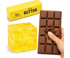 Modebelle Gniotek Squishy Butter Cheese Chocolate Antistresinis ASMR RINKINYS iš 3