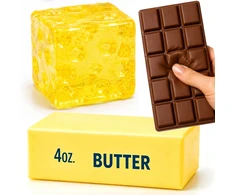 Modebelle Gniotek Squishy Butter Cheese Chocolate Antistresinis ASMR RINKINYS iš 3