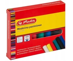 Modelinas 6 pastelinių spalvų, Herlitz