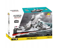 Modelio rinkinys - COBI - 4844 - HMS BELFAST - Plastikas - 1 vnt. - Surinkti patiems