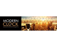 Modernclock Laikrodis ścienny PANDA do pokoju dziecka NOWOCZESNY