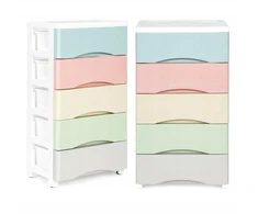 Modernhome REGAŁ MOBILIA, SZAFKA, 5 stalčiai, Baltas, DO SALONU, NA KSIĄŻKI, PÓŁKA, 75CM