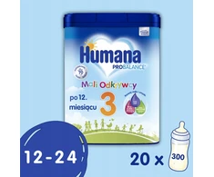 Modifikuotas pienas HUMANA 3 LITTLE EXPLORERS Kitas po 12 mėnesių 650g