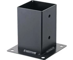 Modulinės konstrukcijos atraminis tvirtinimas Suki International 90x90mm antracito spalvos