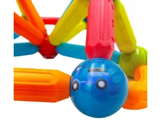 Mokomųjų magnetinių kaladėlių rinkinys 52 vnt. Woopie