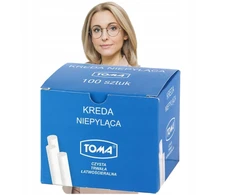 MOKYKLINĖ KREIDA BE DULKŲ TOMA BALTA KREIDA BE DULKŲ