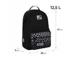Mokyklinė kuprinė berniukams Kite juoda, 12l, suaugusiems