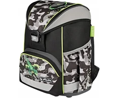 Mokyklinė kuprinė Herlitz Ultralight Camo Dragon, 15 l