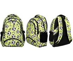 Mokyklinė kuprinė Incood su futbolo motyvu, 17 l, 40 × 30 × 13 cm