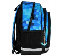 Mokyklinė kuprinė Starpak Pixel Mėlyna, mėlyna