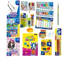Mokyklinė rinkinys Astra Dogs L, 21 elementas