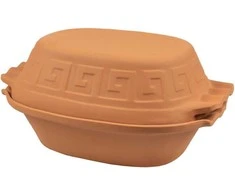 Molinis indas kepti ir troškinti Krystynka 33x25x16cm/4L rudas