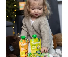 Moliūgų ir juodųjų serbentų tyrelė Mamuko BIO, 100 g