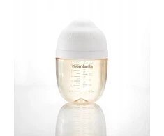Mombella Anti-colic Baby Bottle 3M Ivory PPSU 210ml Naujas
