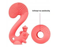 Mombella Squirrel Teether Squirrel Žalias