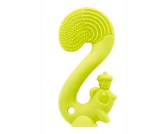 Mombella Squirrel Teether Squirrel Žalias