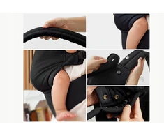 MomCozy BC001-BL00NB-A nešynė, juoda