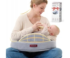 MOMCOZY Ergonomiška maitinimo pagalvė 57cm Atminties putos Reguliuojama