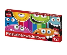 Mona Plastelinos rinkinys 12 spalvų