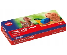 Mona savadeganti modelino masė, 500g, plytinės spalvos
