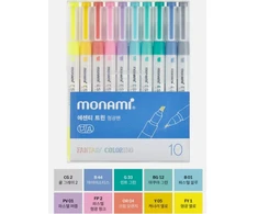 Monami Essenti Twin 10 spalvų žymekliai, Fantasy Coloring