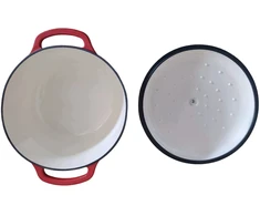 Mondex Rodeluxe ketaus kepsninė 28x28x12cm kreminė 1 vnt.