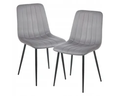 Monovo Minkšta kėdė svetainei Modern Loft Velvet Pilkas Velvet ORITE