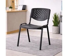 Monovo Moderni ergonomiška konferencijų kėdė biurui ISO Juodas RIVO